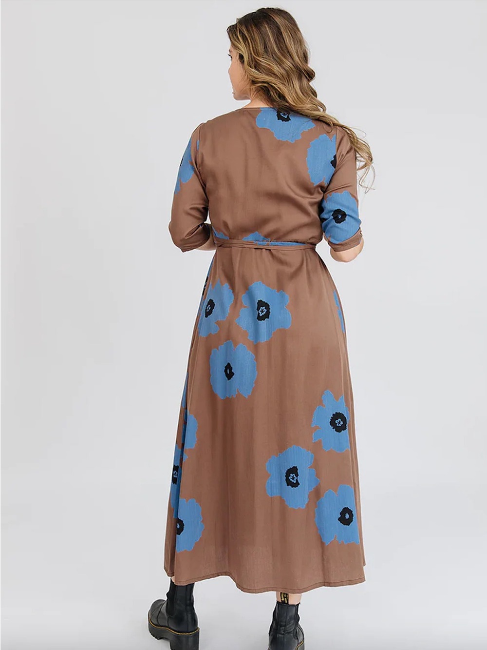 Mata Traders ADITI WRAP DRESS - Picture 2 of 4